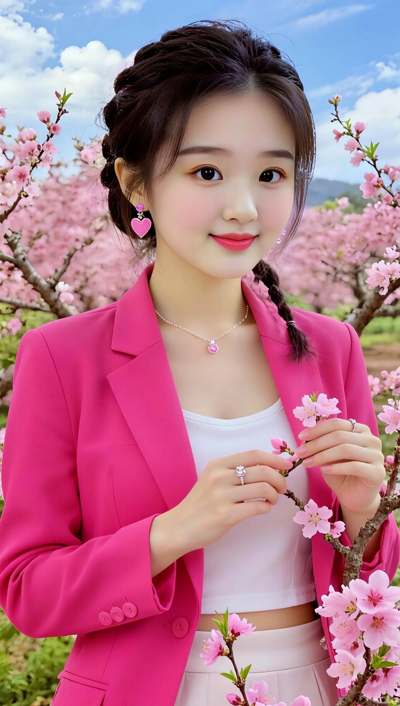 花儿漂亮 小姐姐 随便拍 抖音玩法合伙