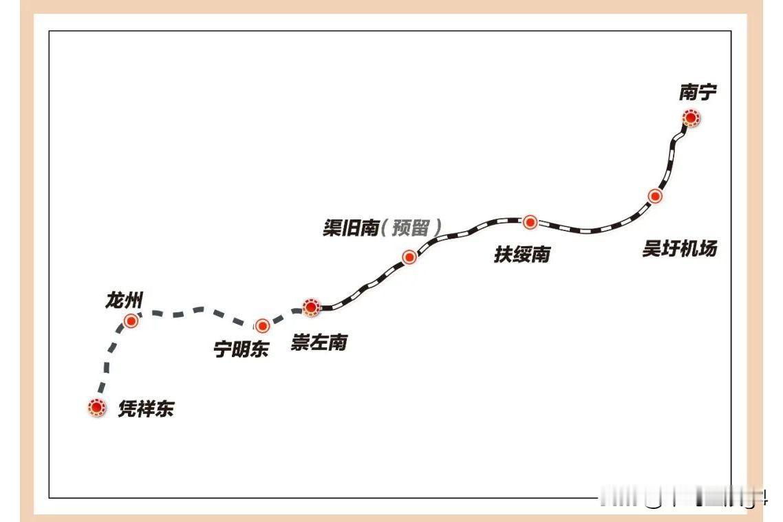 12月南凭高铁凭祥东站开通，共有5座边境城市通高铁了

2025年12月5日，广