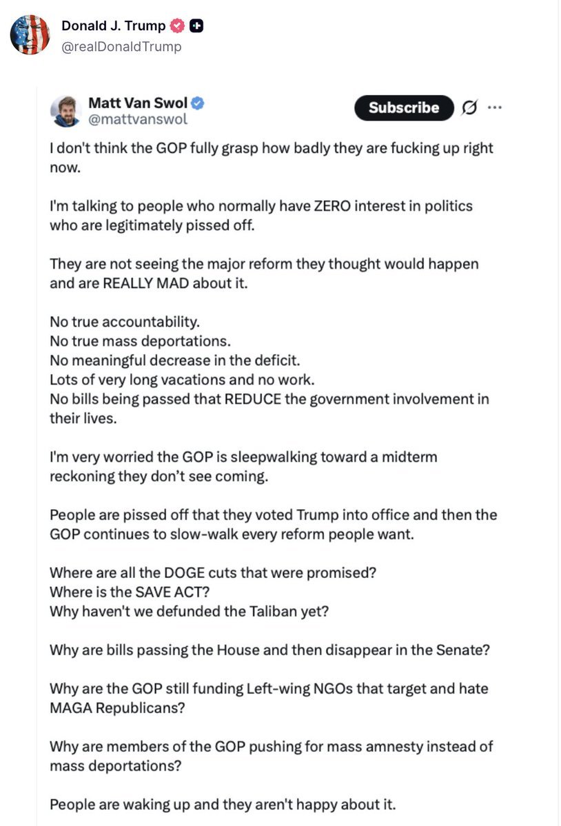 🐖特朗普转发：我不认为共和党完全意识到他们现在搞砸得有多严重。玻利瓦尔英雄之地