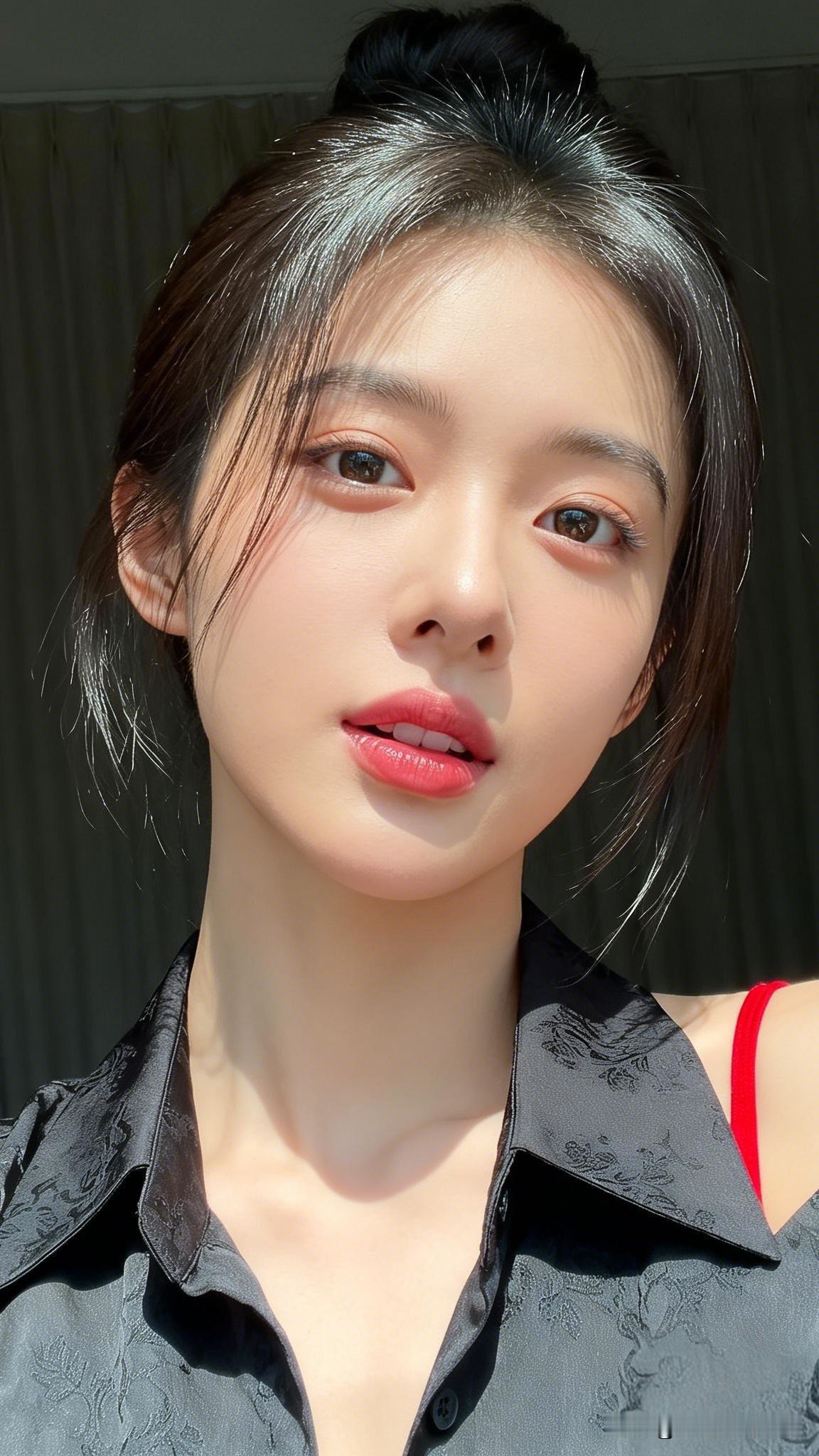 清新自然，甜美可人，少女感十足！