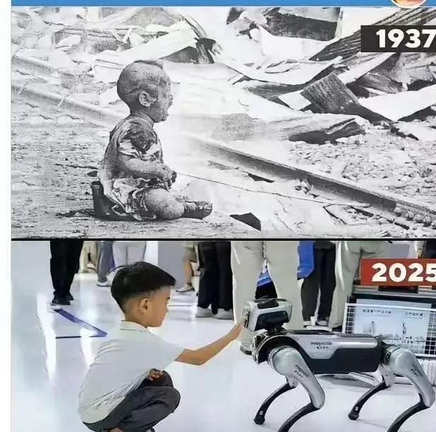 驻美大使馆发了88年前的两张对比照片，向全世界宣告什么？

1937年的那张《中