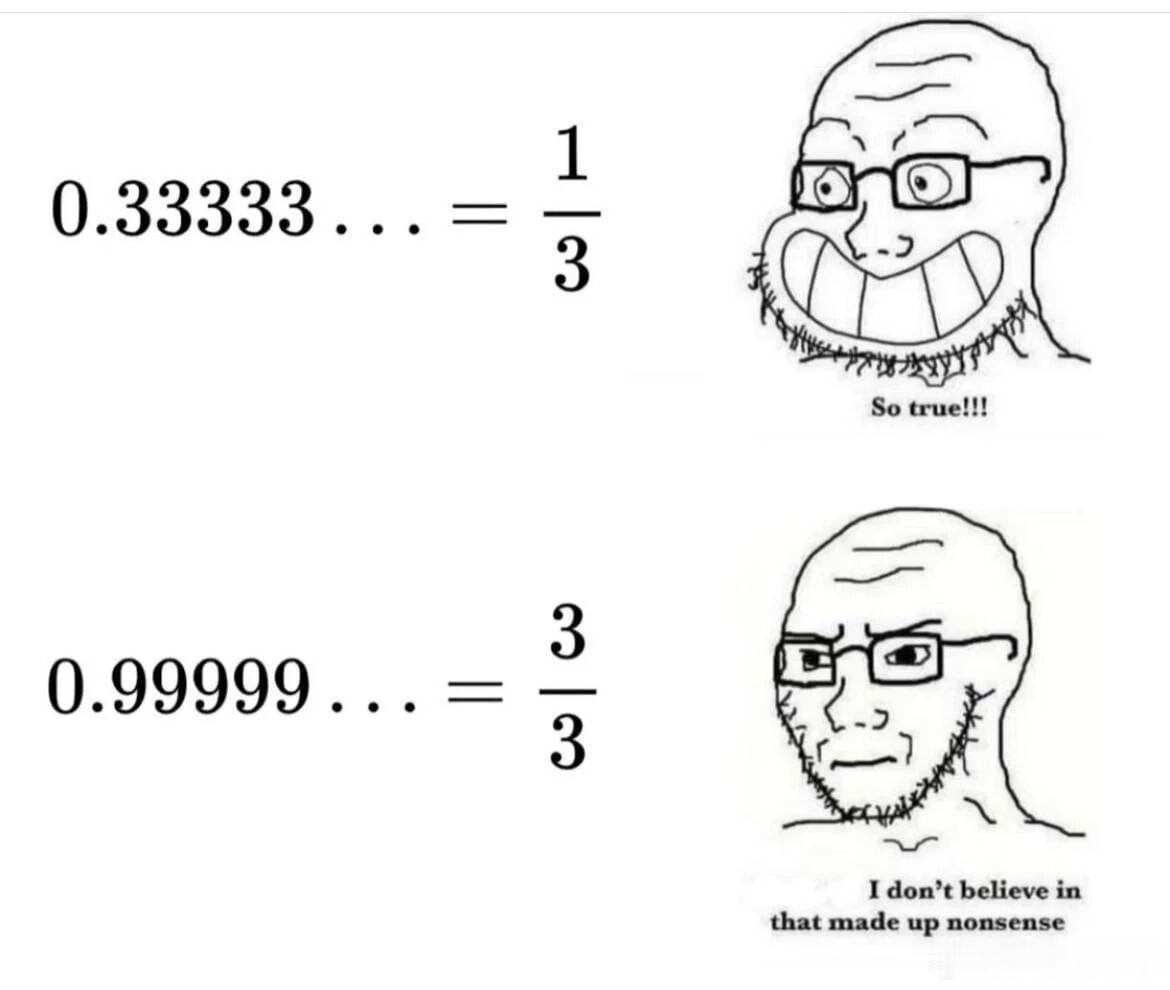 0.99999…=1？ ​​​