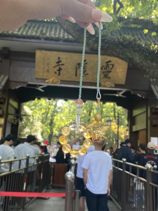 人生建议：离开杭州灵隐一定要带回家的车挂