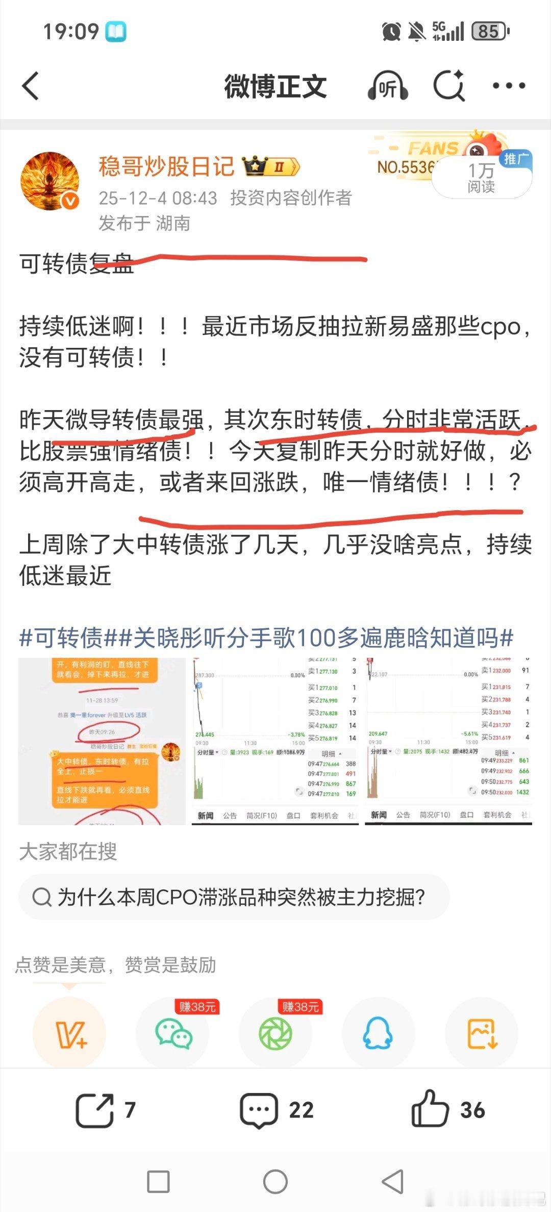 可转债复盘整体低迷，微导转债（涨幅远大于股票，也是情绪债了！！），东时转债都是大
