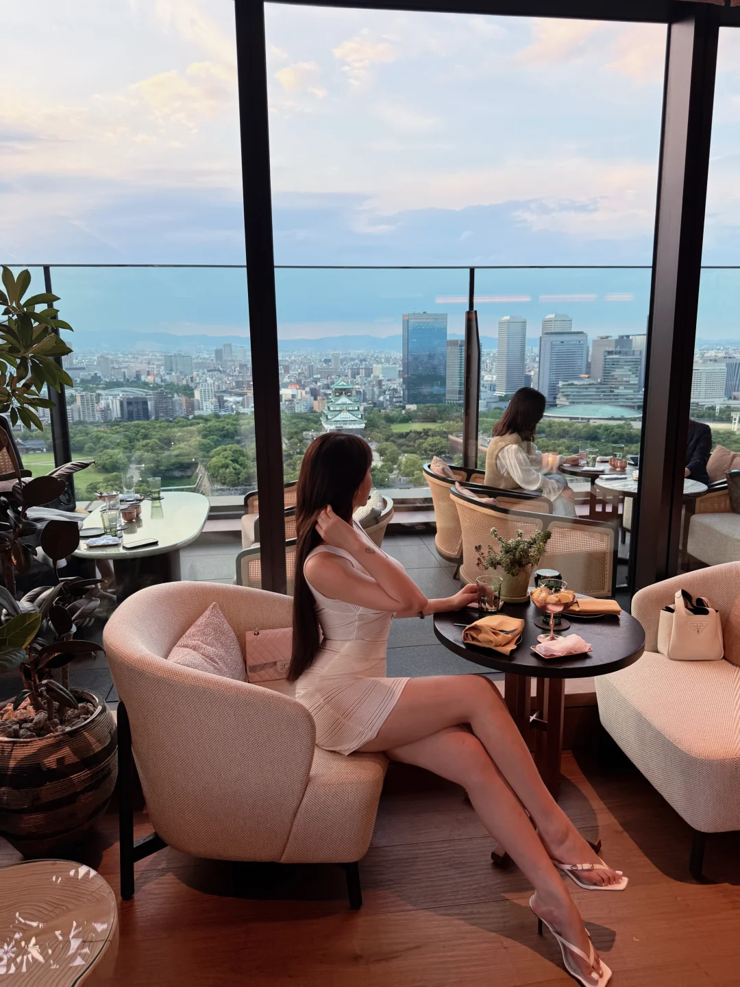 俯瞰大阪城🍷roofbar