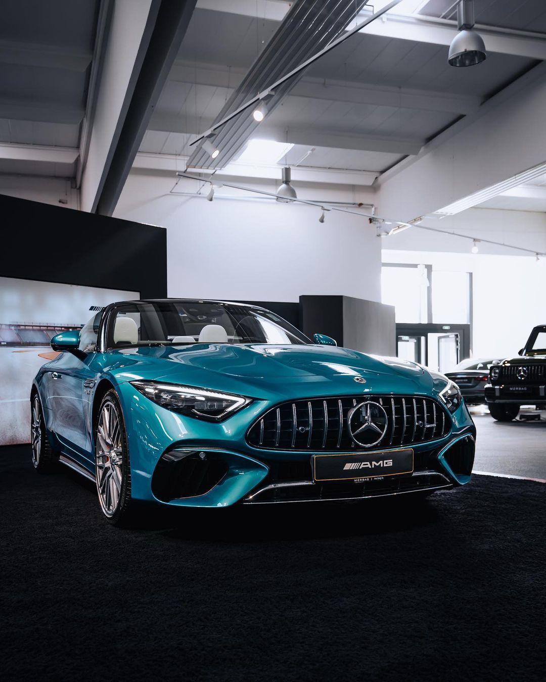 Mercedes AMG SL，发布挺长时间了就是没上市！#奔驰sl级amg##
