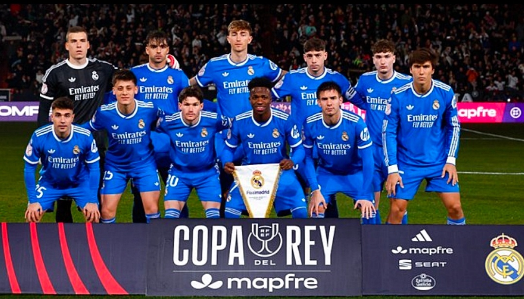 惨遭西乙保级队淘汰！皇马首发身价是阿尔瓦塞特121倍在刚刚结束的国王杯1/8决赛