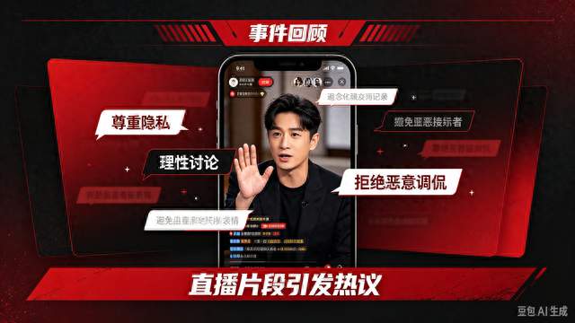 黄子韬直播回怼恶意提问，呼吁尊重家人隐私