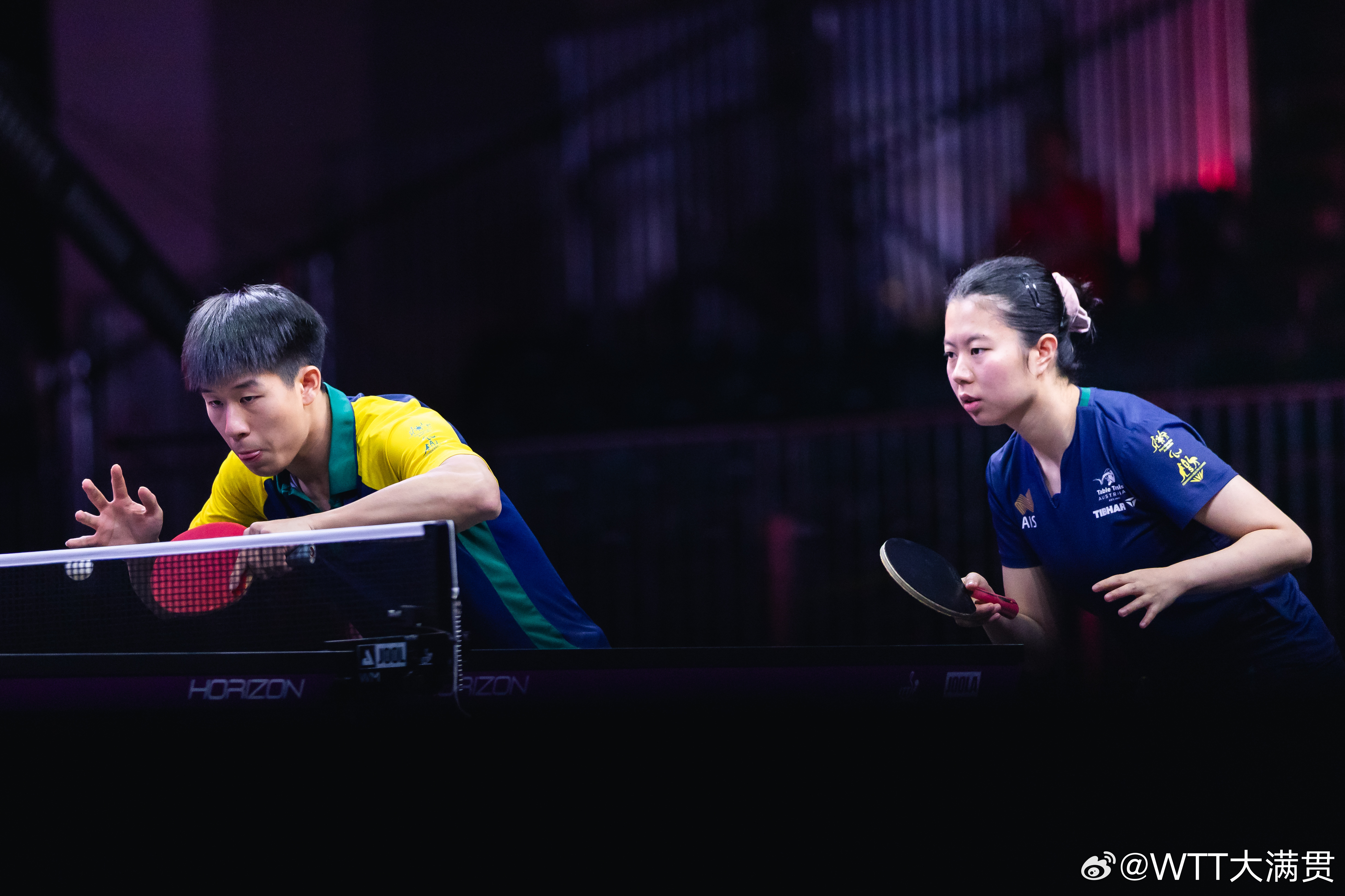 WTT美国大满贯2026 混双1/16决赛温瑞博/蒯曼(CHN)3-1林文政/刘