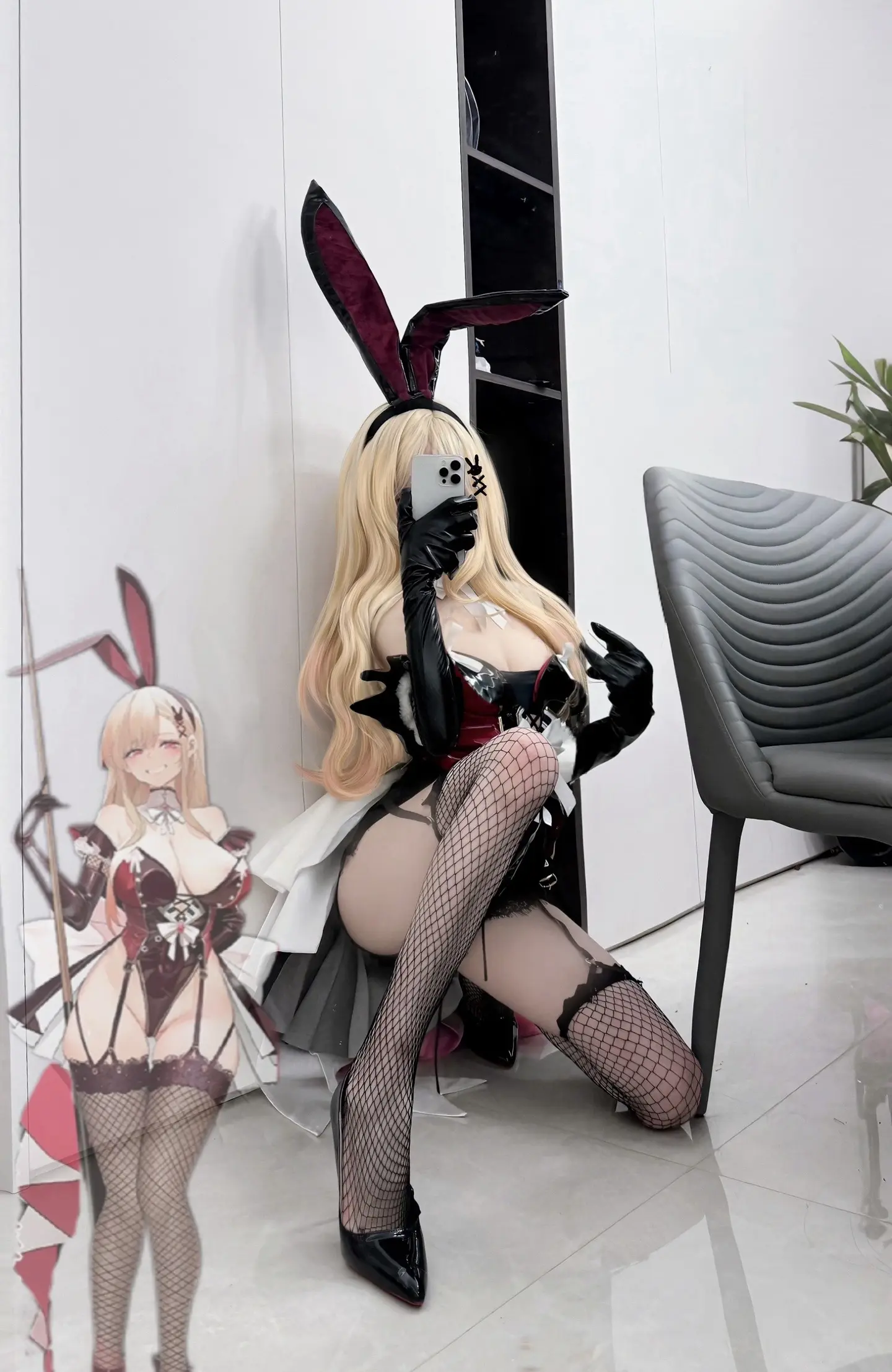 喜多川海梦 兔女郎 cos
