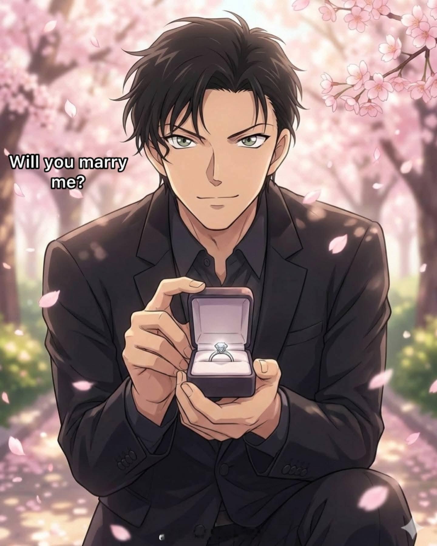 will you marry me?名侦探柯南