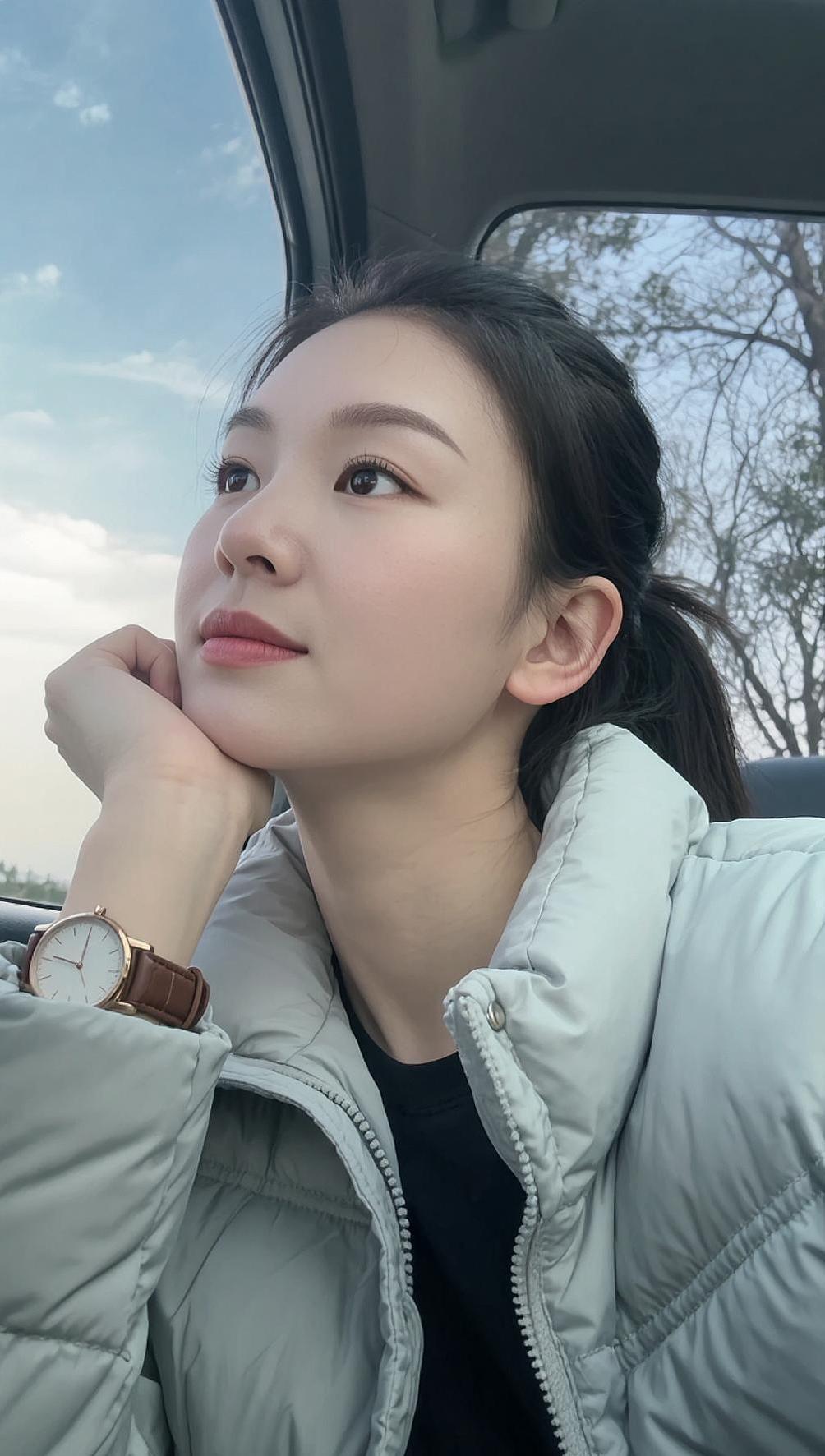 AI车内生活照 抖音ai创作