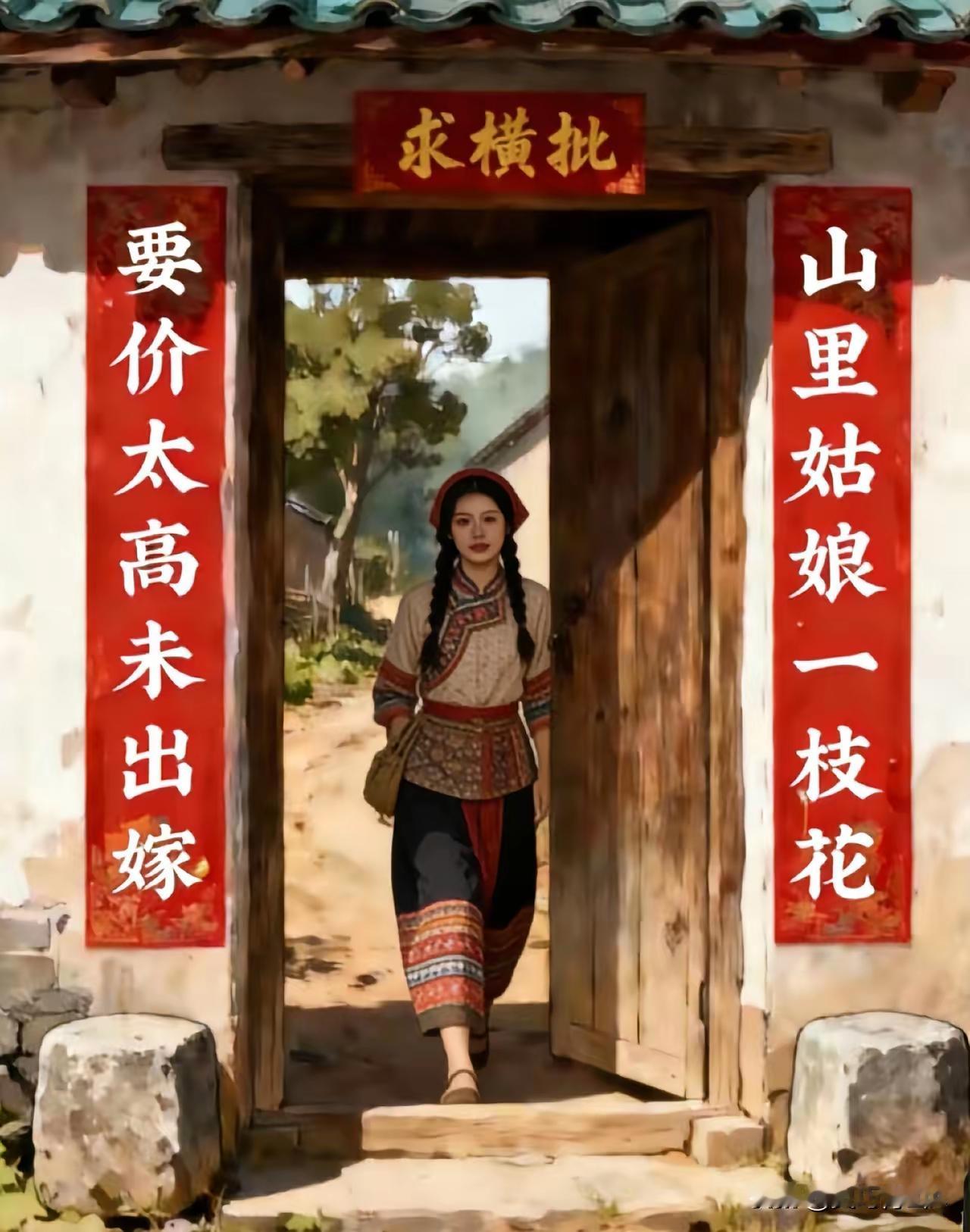 贵州有一姑娘写了一副对联，横批空缺了143天，至今无人能写出横批，诚邀高手赐教。