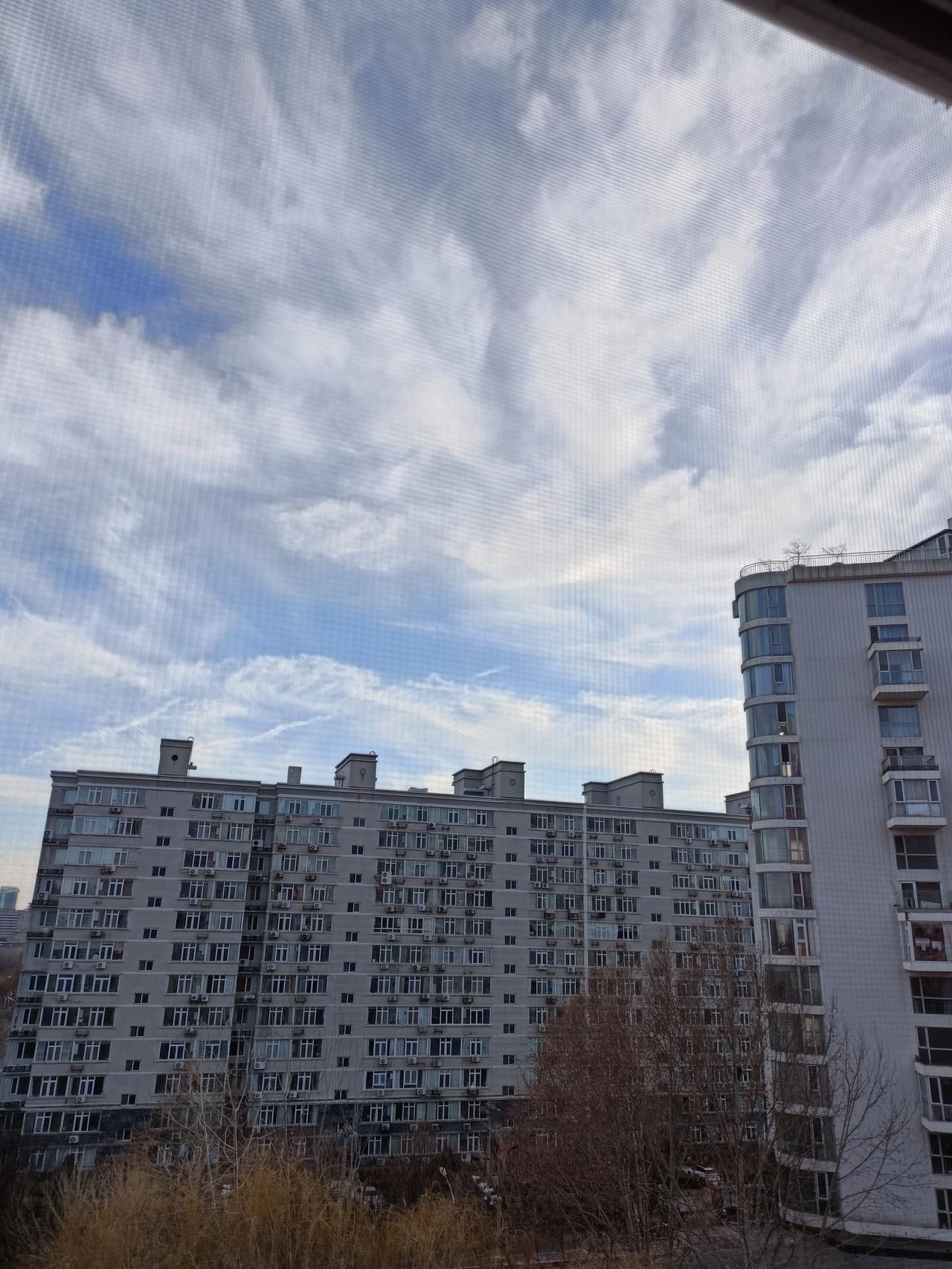 晒图笔记大赛今天是腊月二十九，天气格外的好，蓝天白云格外清爽