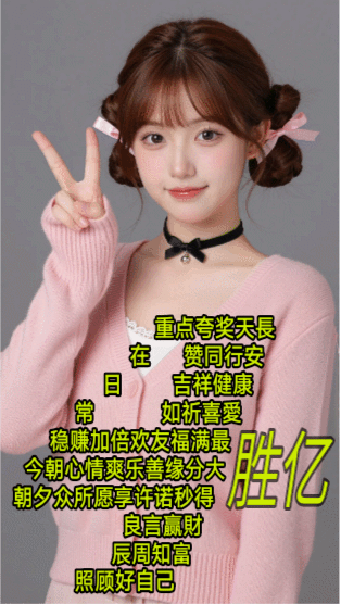 重在日常稳赚加倍爽诚邀下联
点赞同行健康愛最大夸奖天長 
今朝心情爽乐善友福赞同