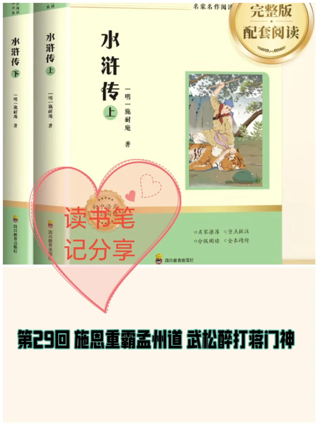 《水浒传》第29回👉读书笔记分享