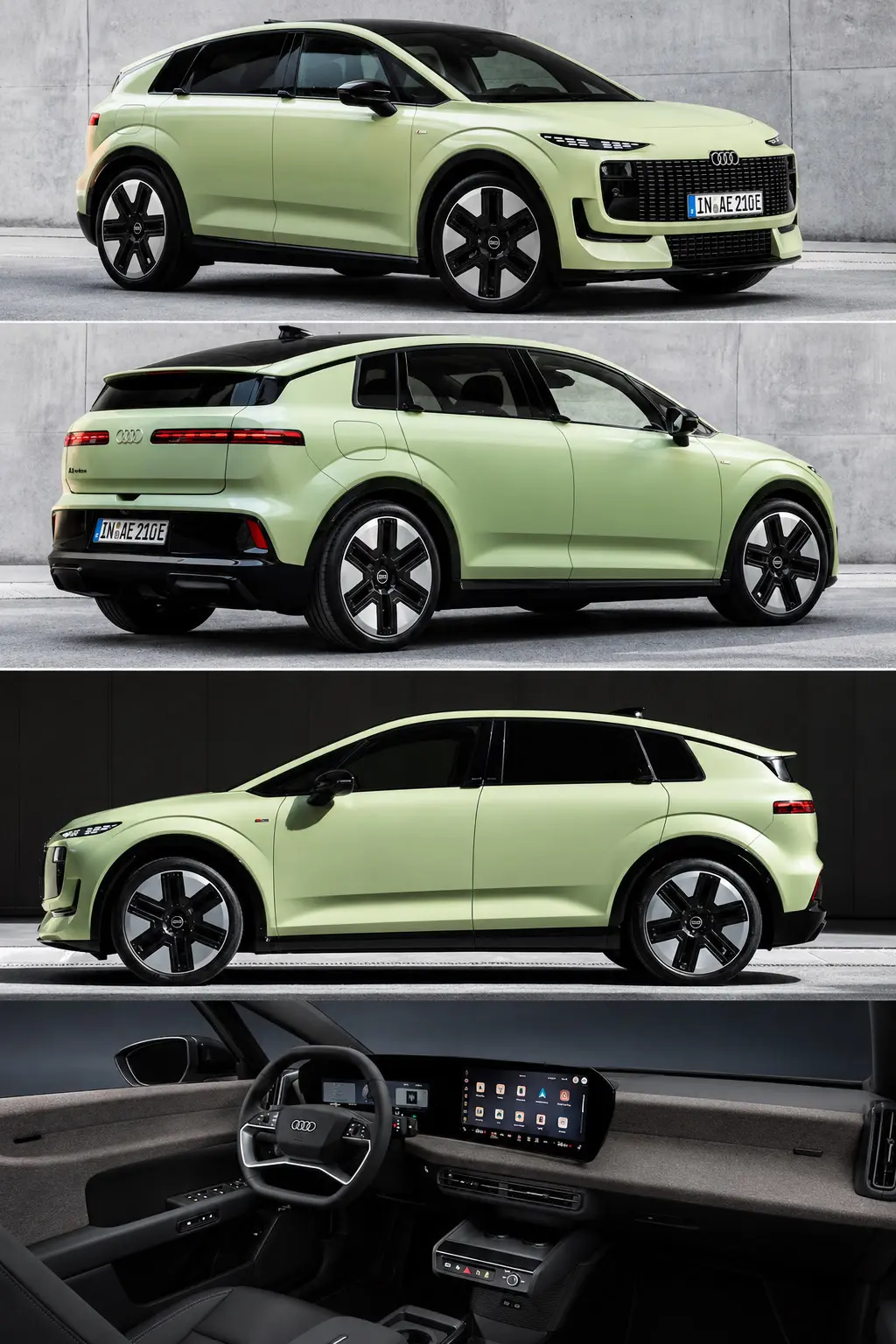 全新奥迪A2 e-tron 提前泄漏 你觉得怎么样？