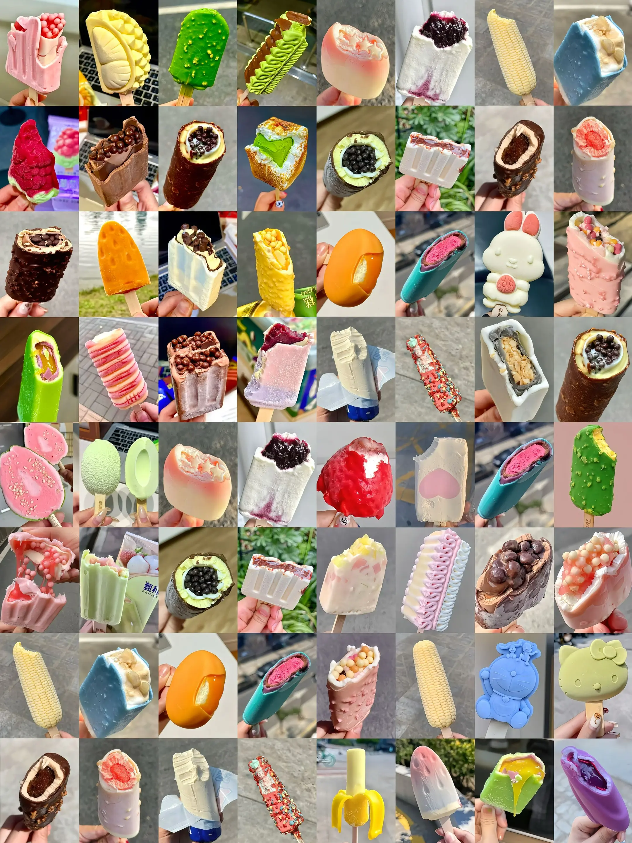 已经期待夏天和好朋友一起吃雪糕的样子啦