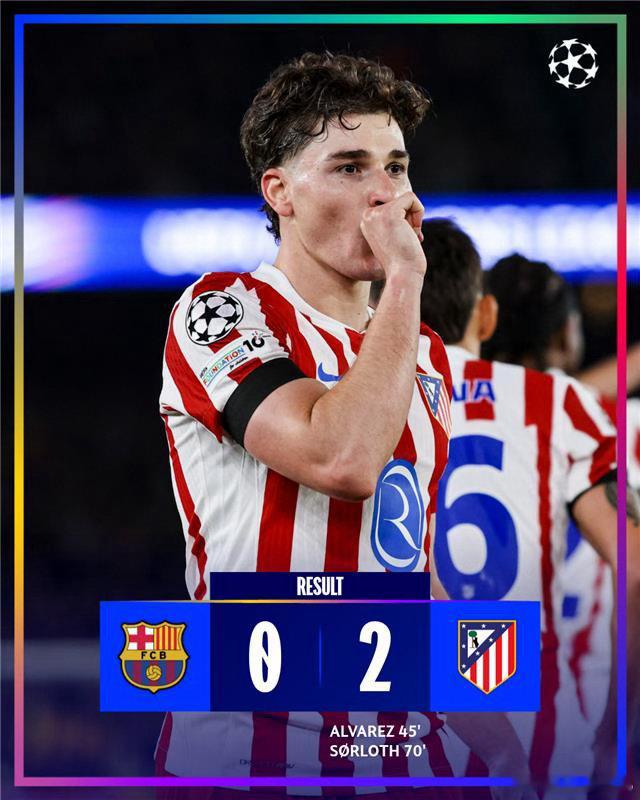 一觉醒来看欧冠，大巴黎主场力克利物浦，马竞则一改上场颓势，客场2比0巴萨占据优势