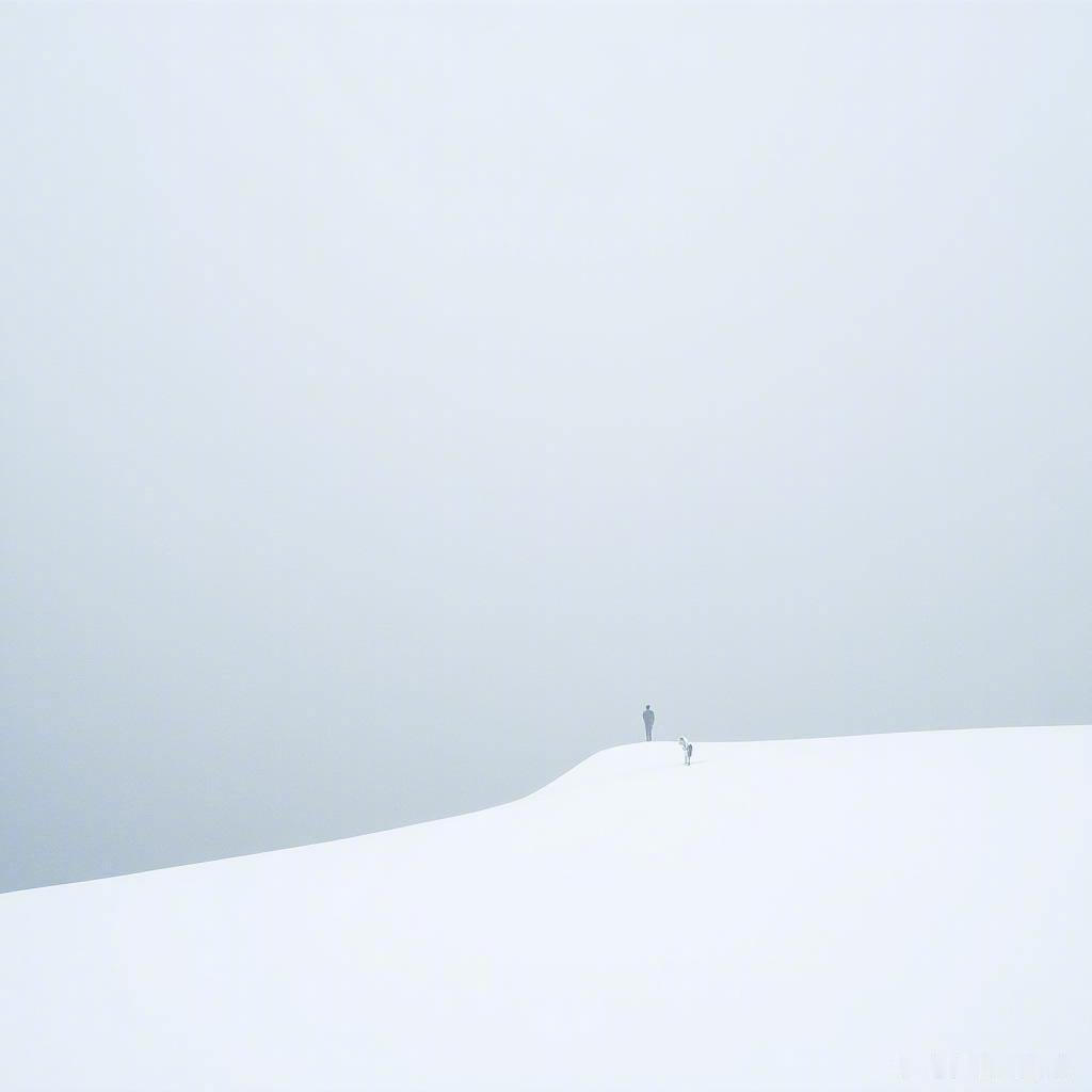 白雪纷飞，世界如梦般洁净。静谧的冬日，心中涌动的诗意在寒风中轻舞。❄️🌨️  