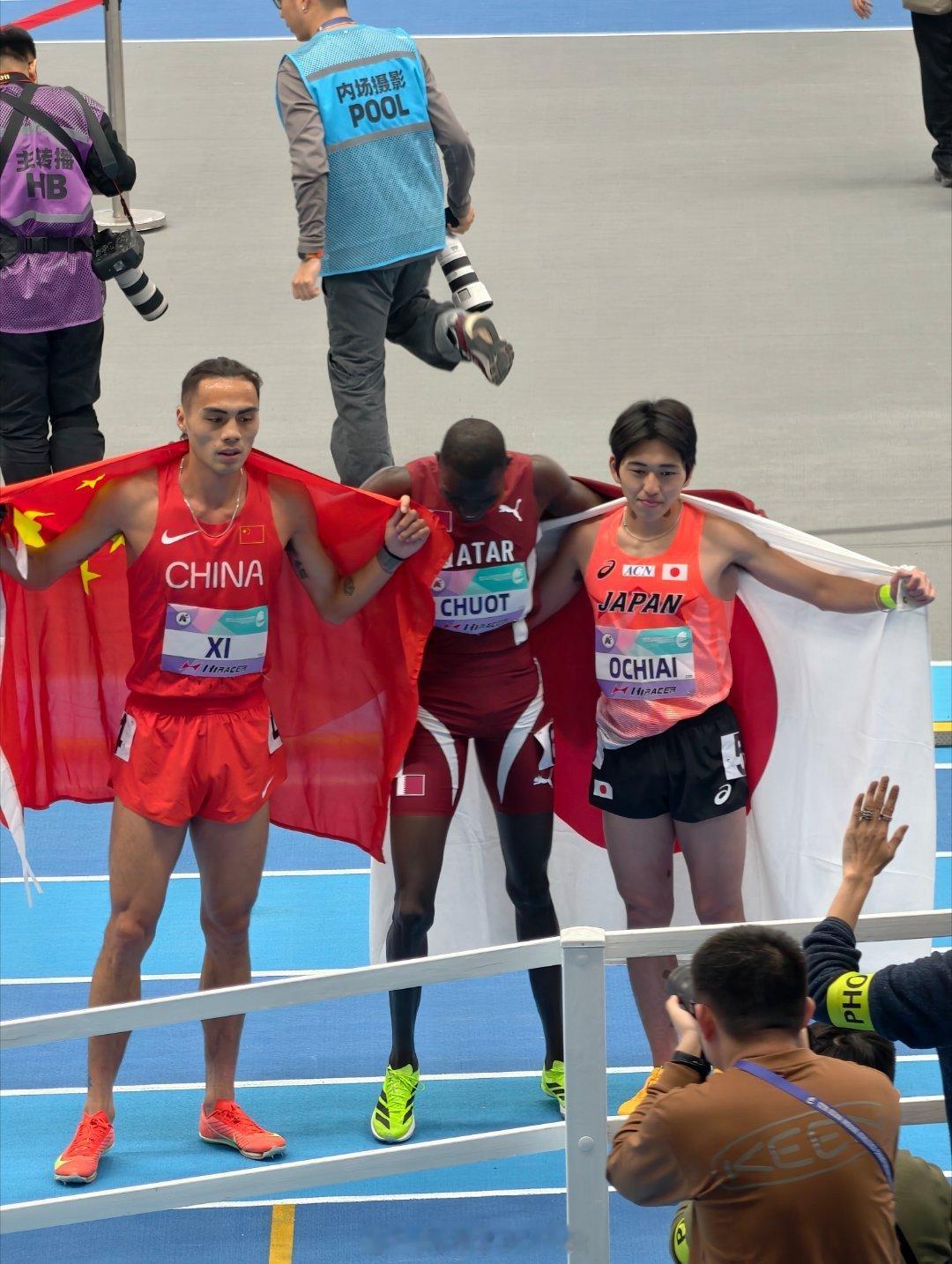 2026亚洲室内田径锦标赛 男子800米决赛成绩奚枭衡串道DQ，马忠强递补第三位