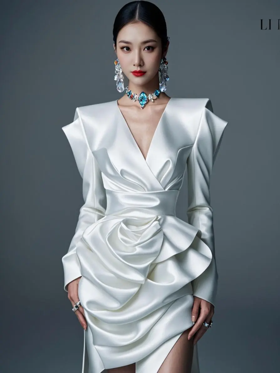 AILHN白裙绮梦 打开美好生活