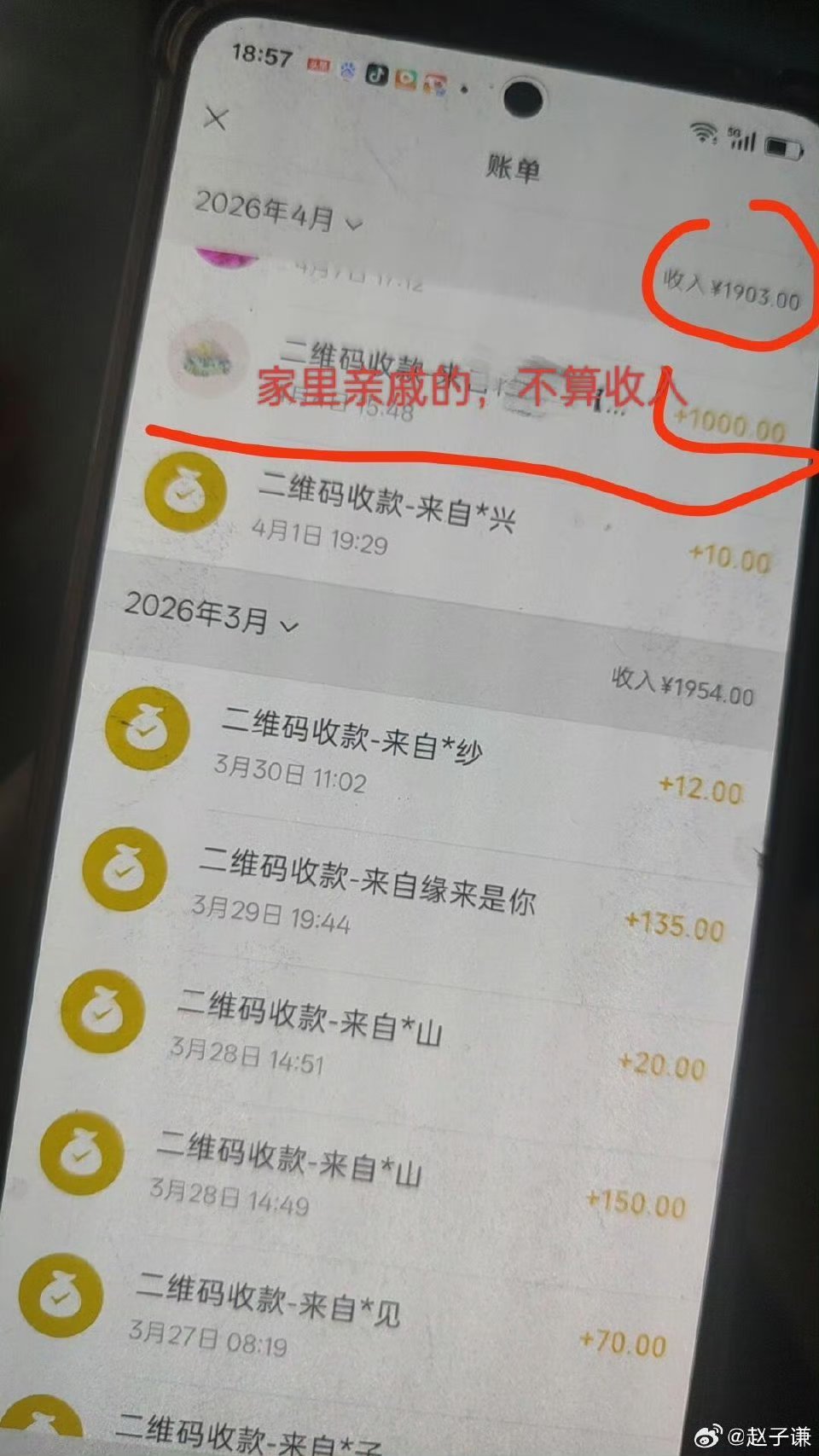 第一次看到母亲的收入根本不敢想，怎么会对这种情况有一个这么大的较量。 