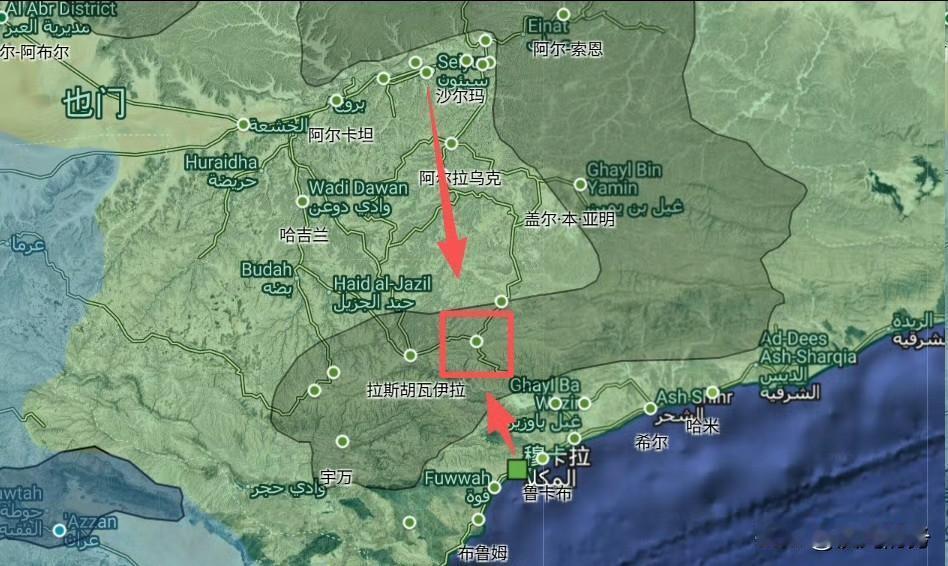 阿联酋支持的也门“南方过渡委员会”的四个旅被沙特阿拉伯支持的也门“国土之盾”包围