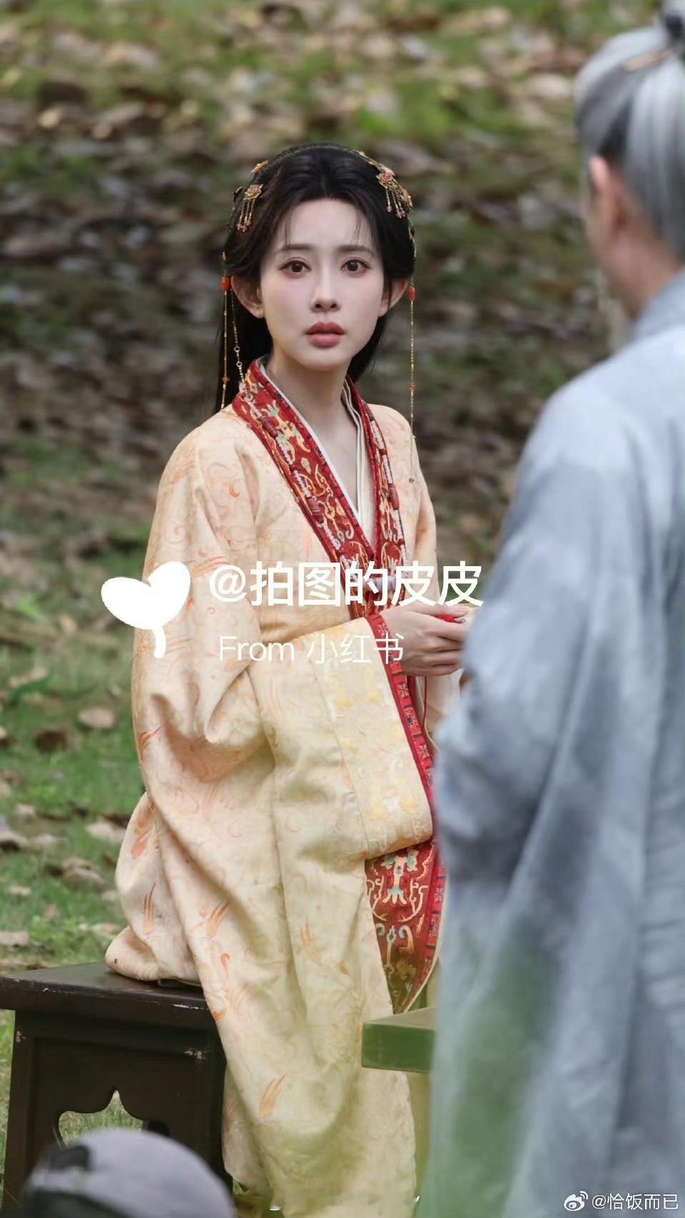 95花在拍古偶路透，大家美的都不一样宋祖儿、王楚然、卢昱晓、孟子义 