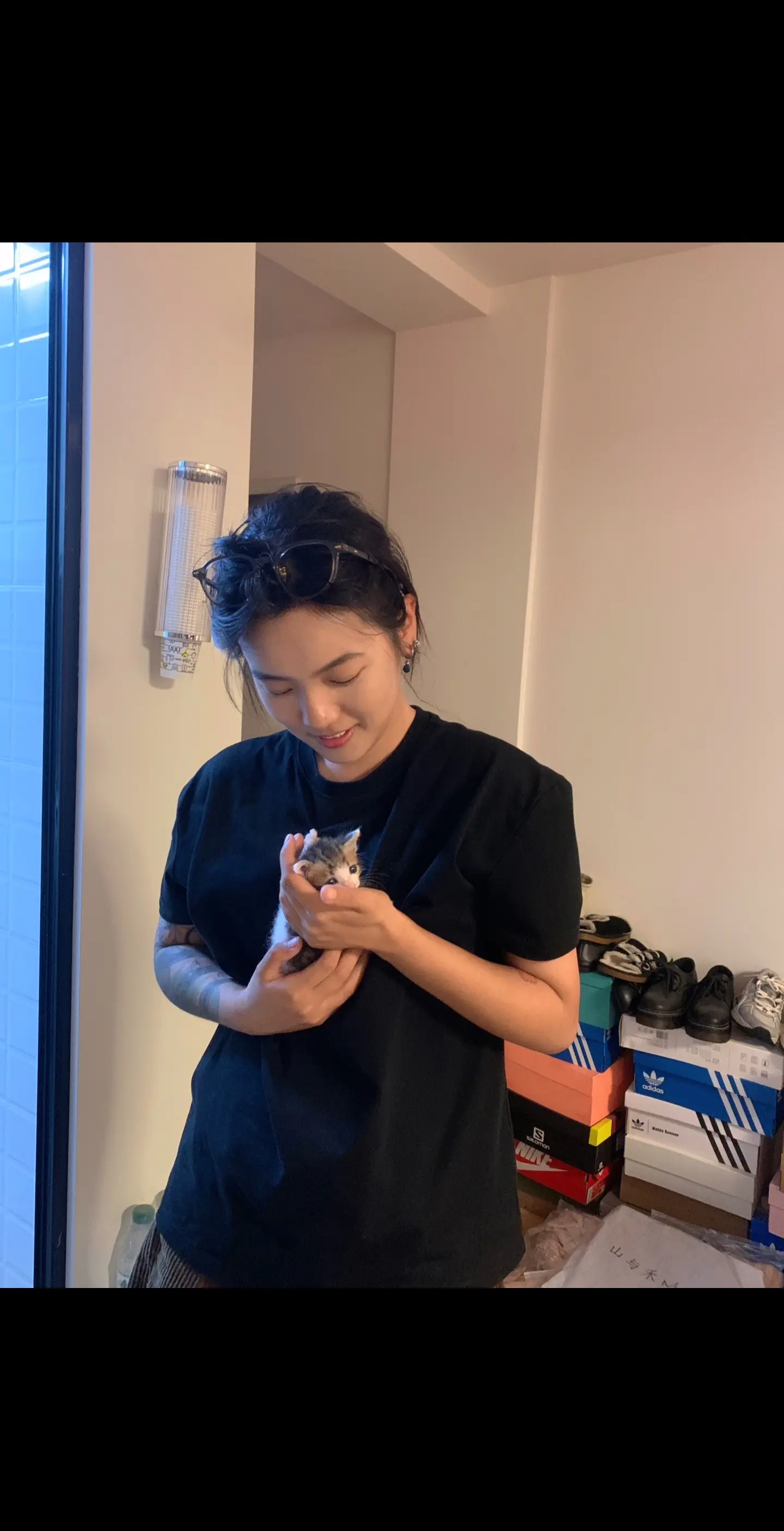 喵（和小猫合照三张