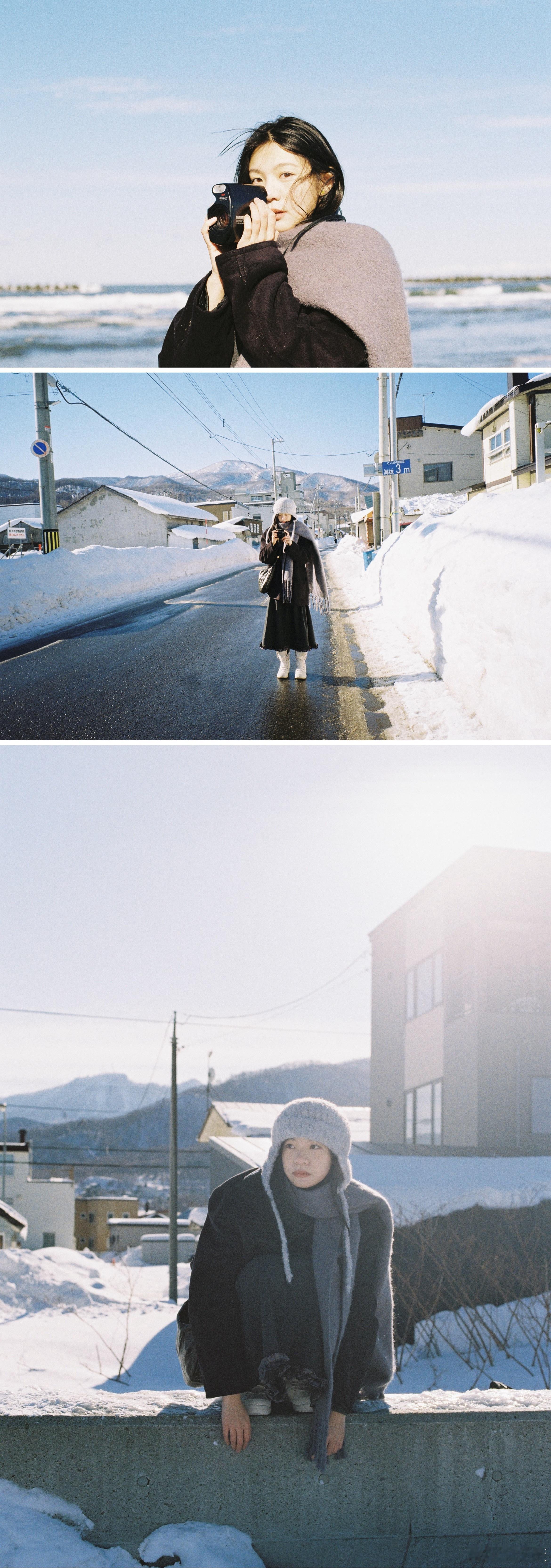 <distant shore>我们在札幌到小樽jr线的钱函站下了车，漫无目的地走