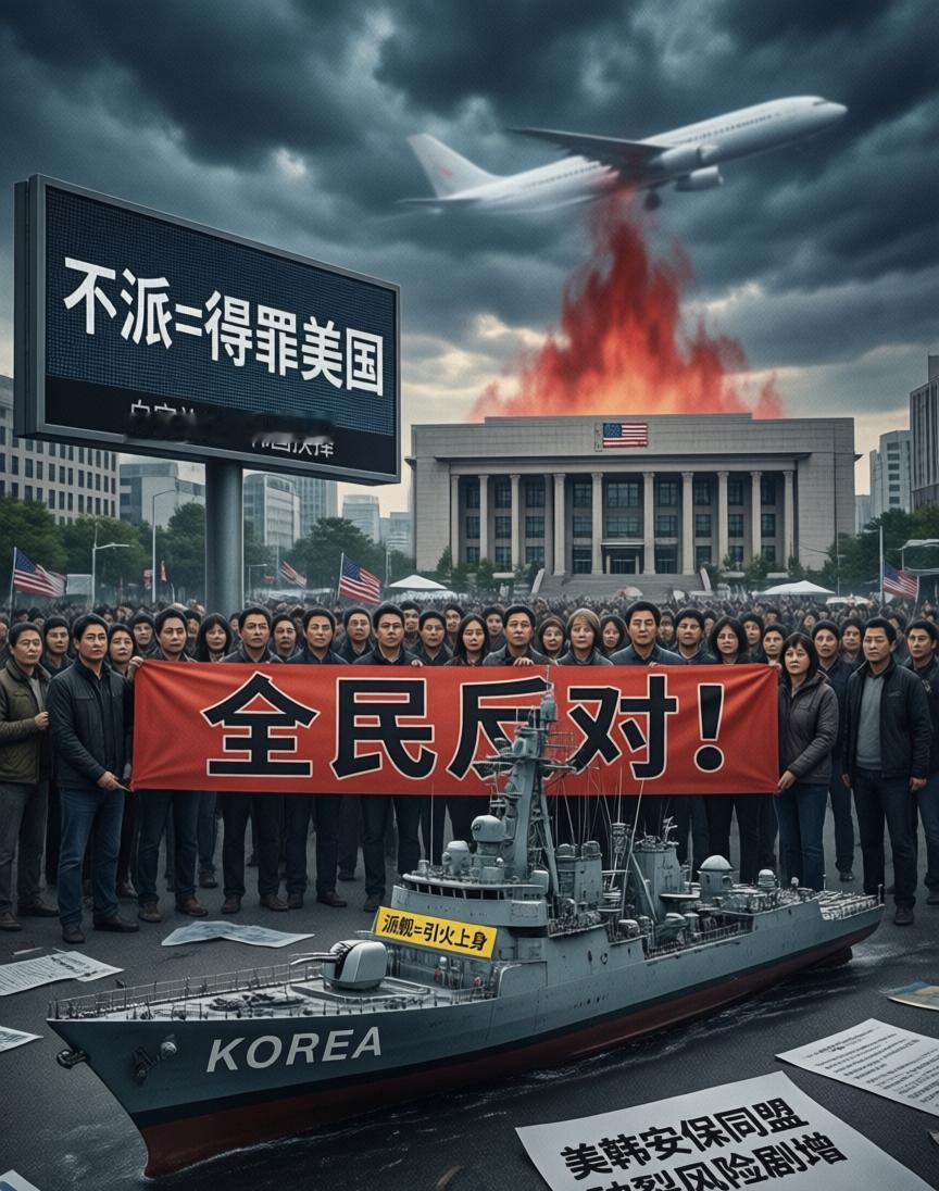 鲁比奥刚跟韩国外长通了电话，特朗普那边又在公开场合点名——霍尔木兹海峡护航这事，