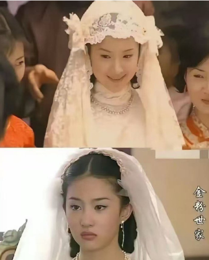 大概是刘亦菲最丑的时刻 为了给女主让妆，化了香肠嘴 