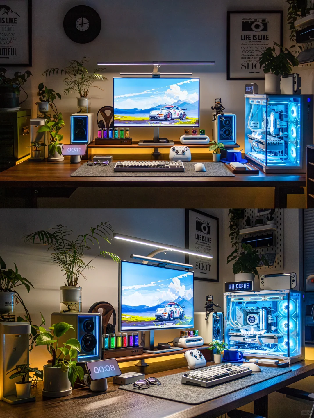 一张工作台，藏着下班后的舒适与效率