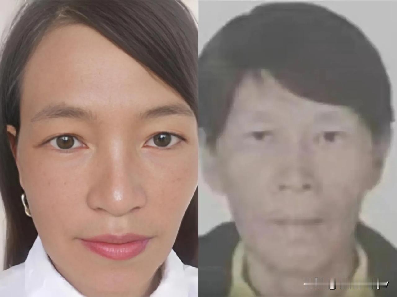 “女大18变，越变越好看！”

你看这个叫余华英的。

变得却面目狰狞，叫人看一