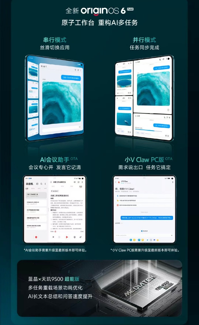 来吧 给各位提前预告一下全新的vivo X Fold6它是个什么样的存在呢真的可