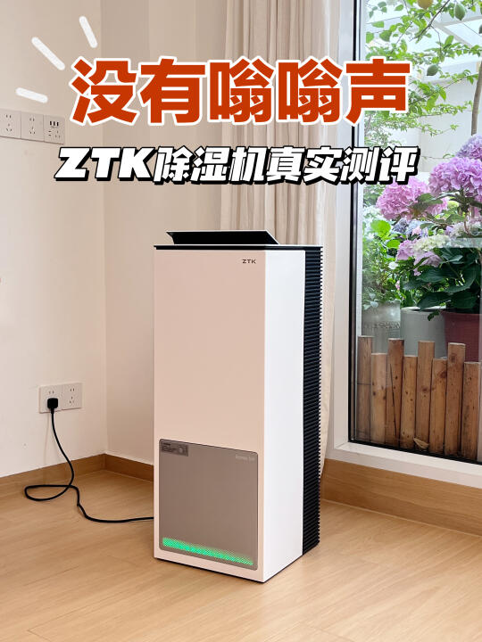 🔥ZTK除湿机实测！终于有不吵的除湿机了