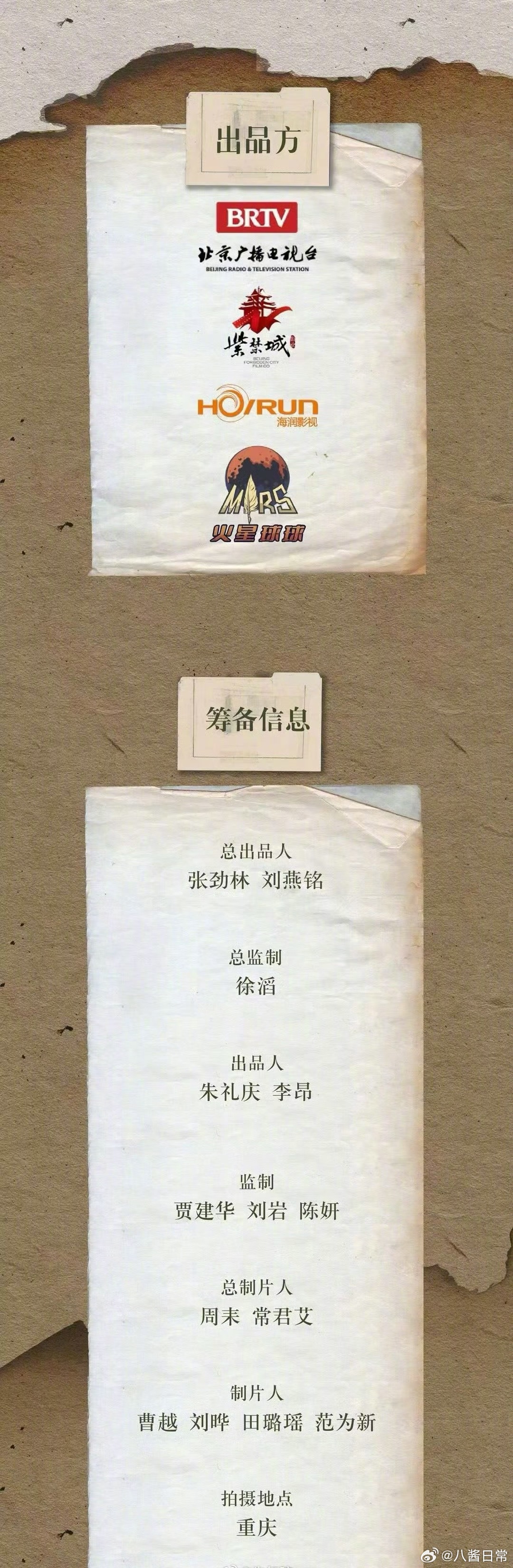 《重案六组》重启，大曾、季洁、江汉、杨震，Q2重庆开机 