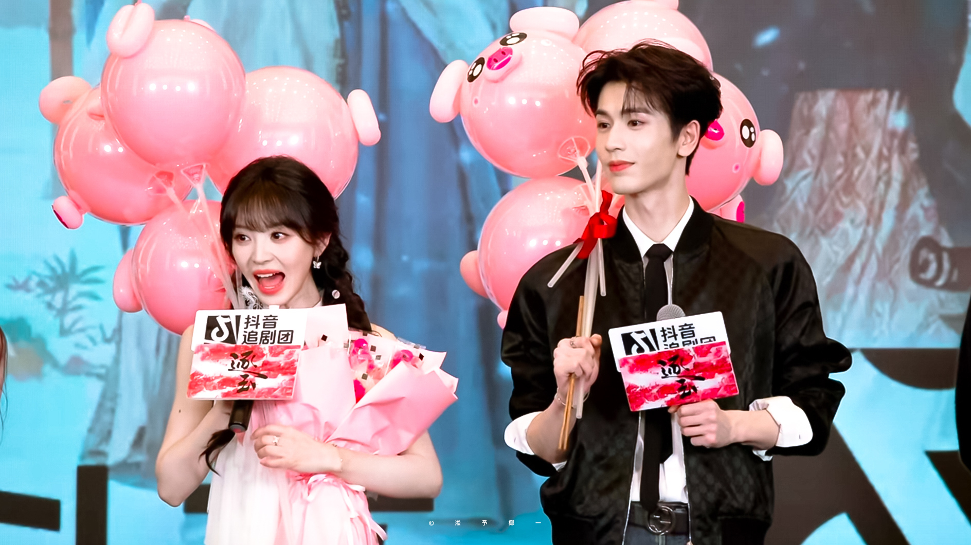 请问图上有几只猪逐玉爱奇艺破万