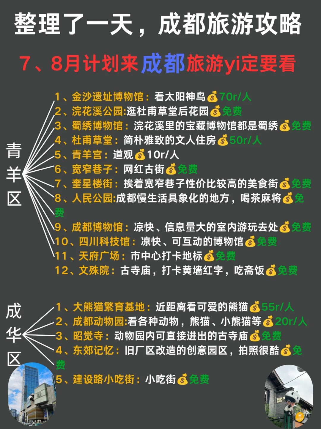 在成都真的快热晕了🥵🥵没出发的修改行程吧