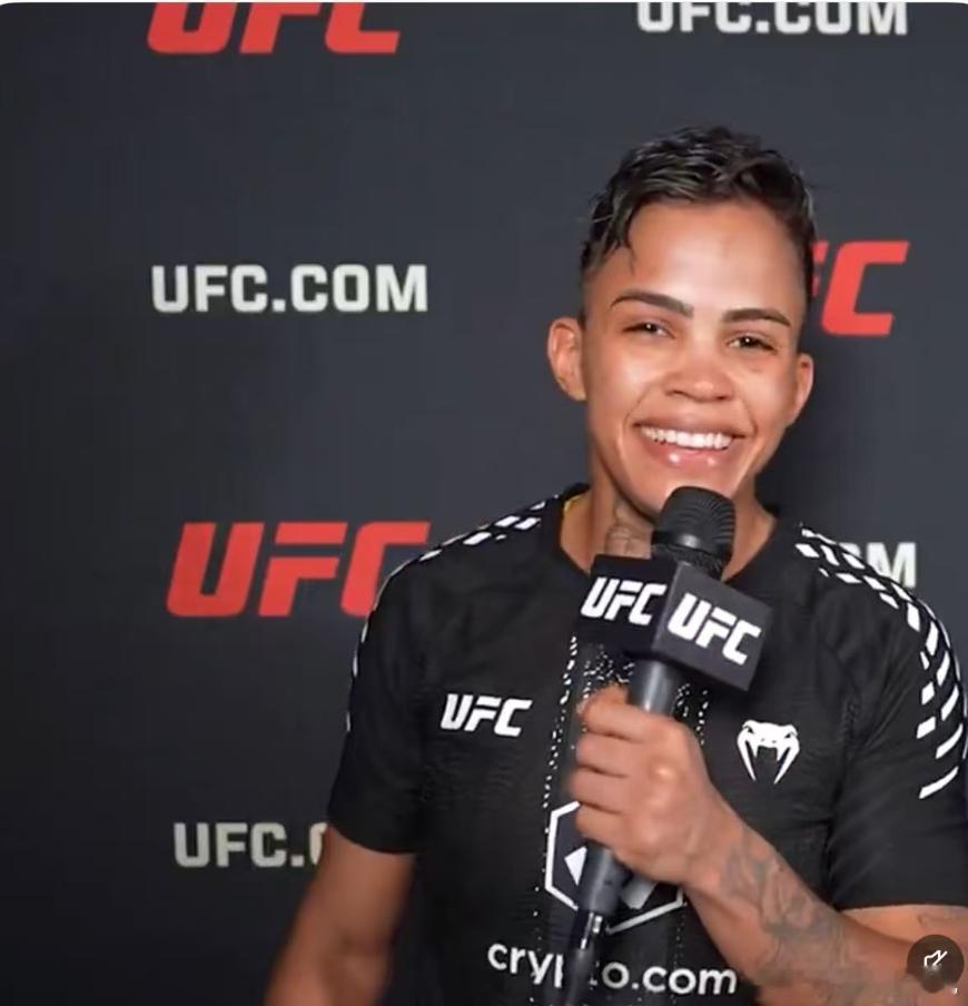 UFC[超话] 赛后采访——贾思明·露辛多/Jasmin Lucindo“归根结