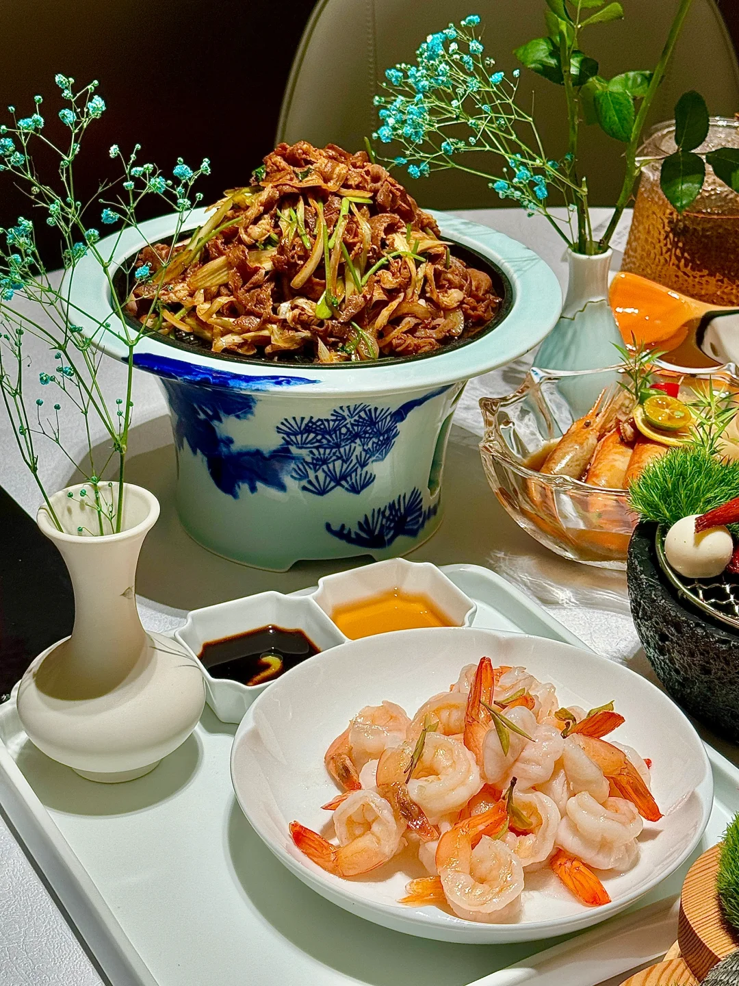 芜湖新开的….！！！新中式漂亮饭！！太惊艳了😍