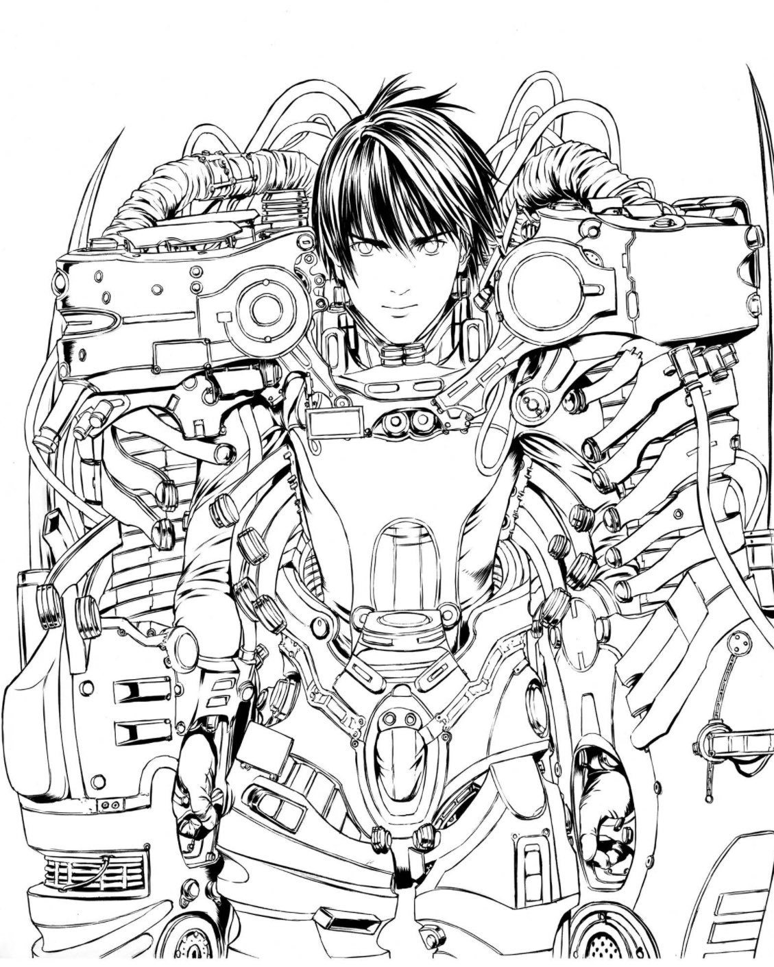 奥浩哉给《ビッグスペリオール》的新人作家奖当评委时接受了一个采访，里面提到说如果