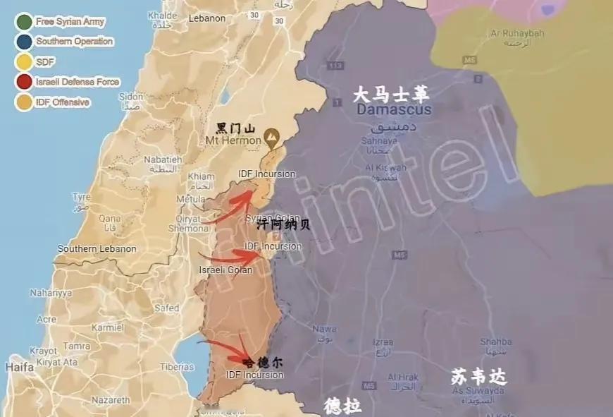 内塔尼亚胡终于暴露了以色列的国家野心：戈兰高地是以不可分割的一部分。

日前，趁