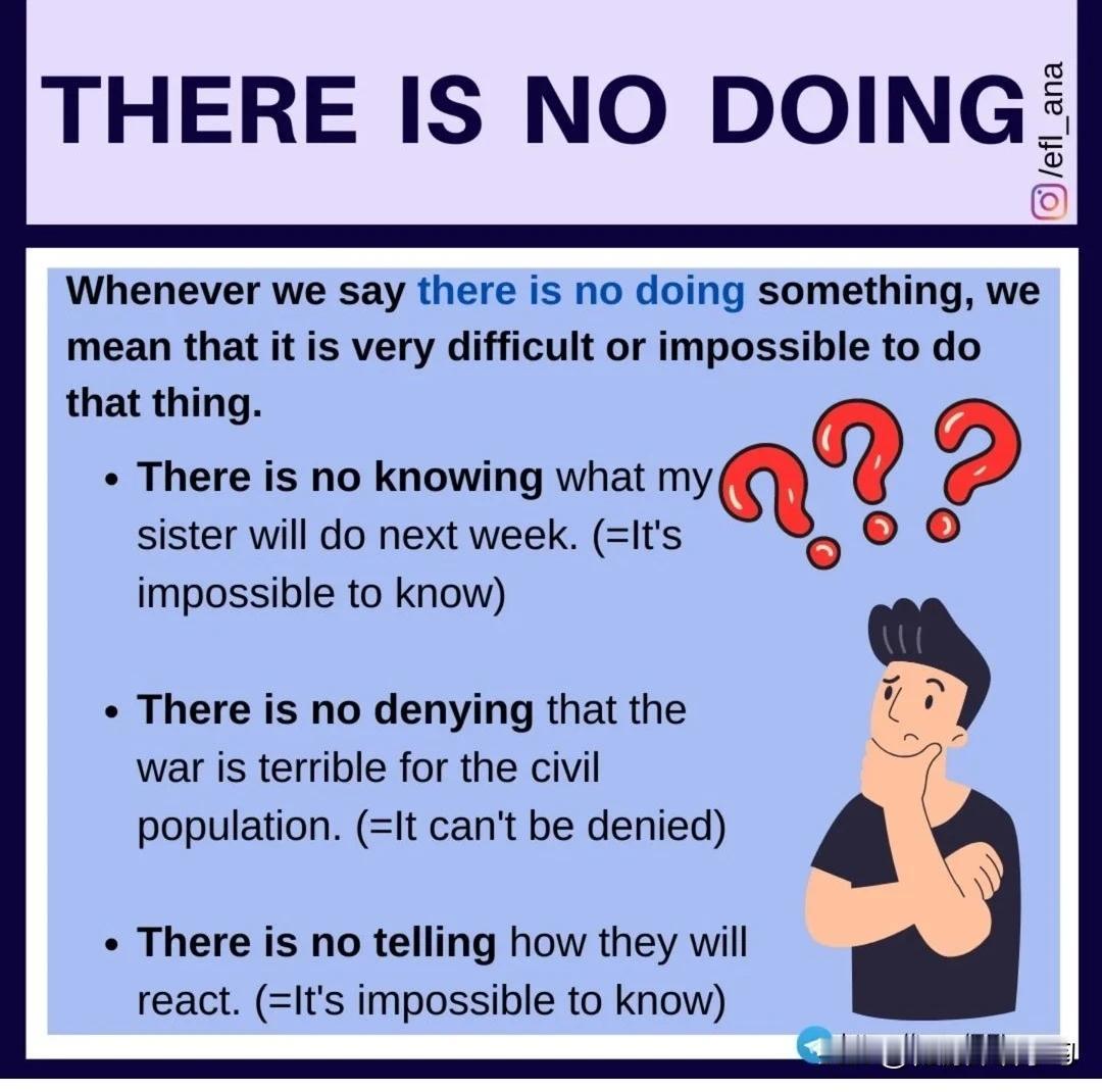 关于“there is no doing 