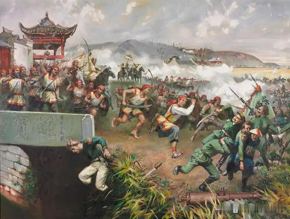以事后诸葛亮的视角看，太平天国的正确出路是“剃发易服”，全盘西化。

以建了一个