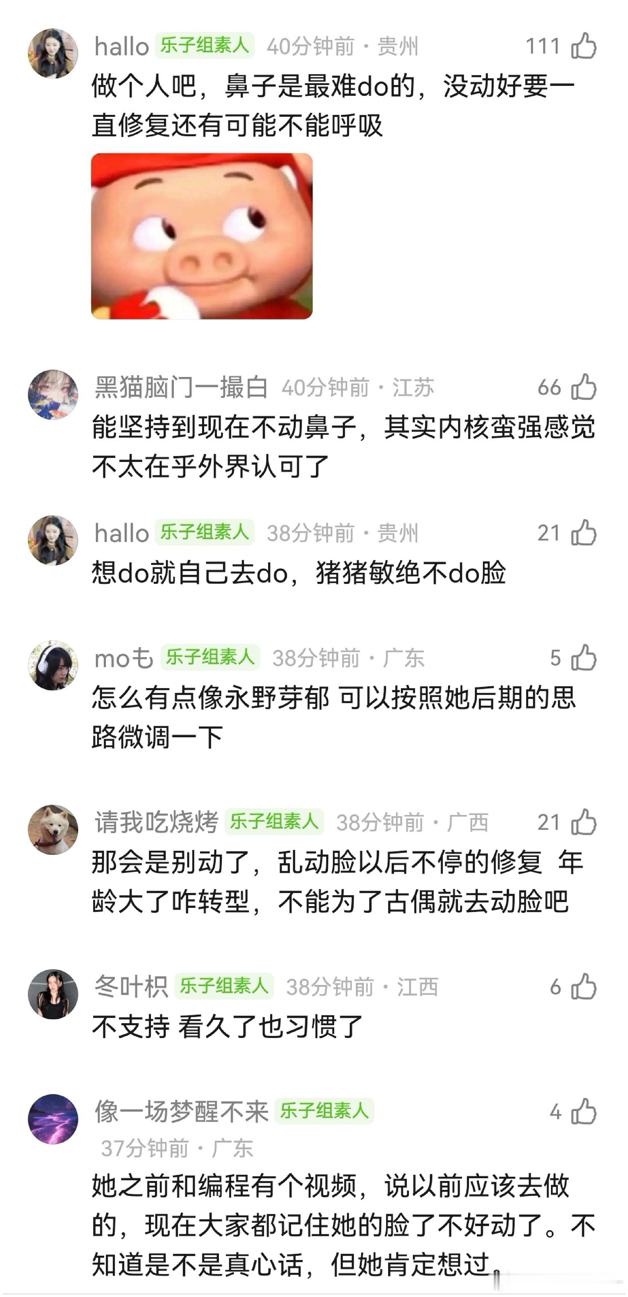 我记得任敏有想过要整鼻子，担心整了更丑这种鼻子要怎么整才行啊？ 