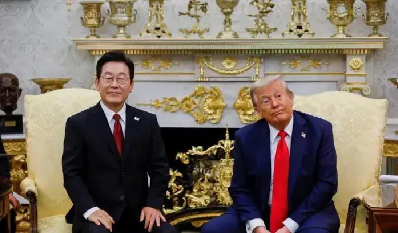 3月27日，韩国首尔，李在明总统召集军方高层，强调加快从美国手里拿回战时指挥权，