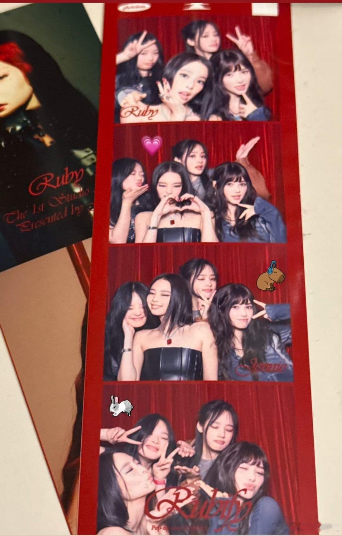 【twi.】NJZ与Jennie的合照 ​​​