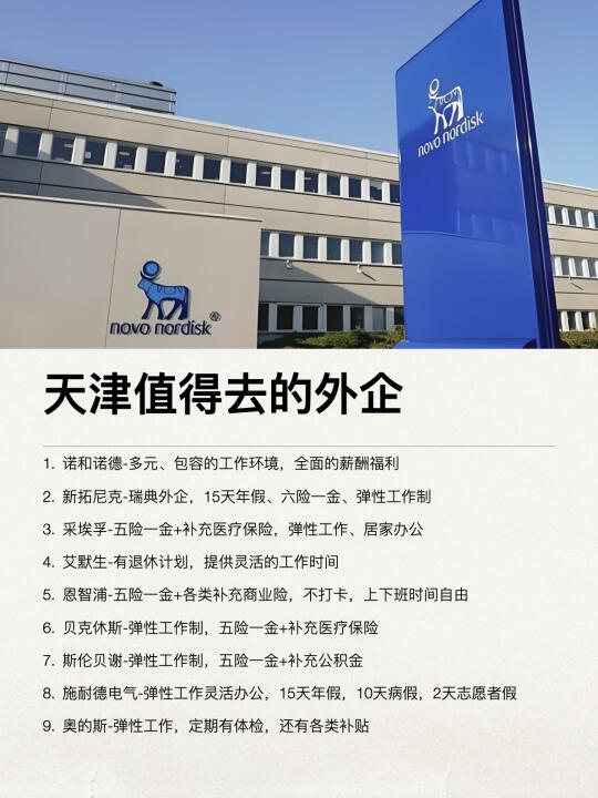 天津值得去的外企